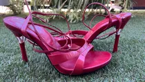 Sandalias Nina West Nro 37 Estilo Sarkany Divinas  Detalle