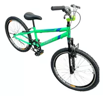 Bicicleta Aro 24 Infantil Calil Bike Menino Aero Suspensão Cor Verde Tamanho Do Quadro Único
