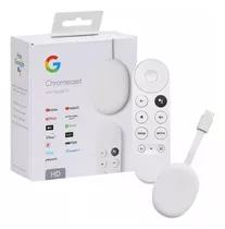 Google Chromecast 4 Hd Tv Controle Voz Original Lançamento