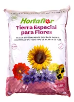 Tierra Especial Para Flores Maceta Jardin Jardinera 3.8lt