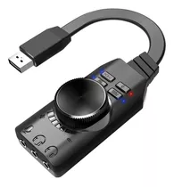 Tarjeta De Sonido Externa Gs3 Usb 2.0 De 7.1 Canales Virtual Live Store