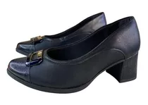 Zapato Clasico Piccadilly Mujer Stileto Taco Cuadrado Vestir