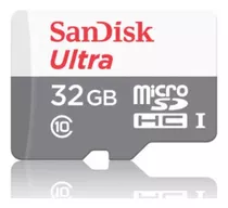 Cartão Memória Sandisk Ultra 32gb 100mb/s Classe 10 Microsd 