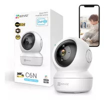 Cámara De Seguridad Ezviz Wifi Robótica Hikvision 360 Color Blanco