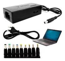 Fonte Carregador Universal Notebook Laptop Com Adaptador