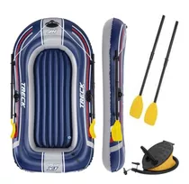 Bote Inflable Hydroforce Bestway + 2 Remos + Inflador