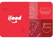 Ifood Card Presente Ifood 50 Digital Real