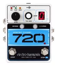 Pedal De Efecto Electro-harmonix 720 Stereo Looper  Blanco