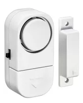 2x Alarme Sonoro Porta Janela Sensor Magnético Sirene S/ Fio