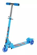 Patinete Infantil Para Menino Radical 3 Rodas Azul