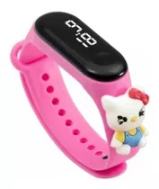 Reloj De Pulsera Led Dibujos Animados Muñeca Niños Digital