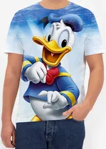 Camiseta Camisa Desenho Pato Animados Donald Antigo 13