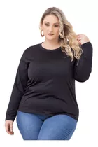 Blusa Térmica Gola Redonda Mega Liquidação Plus Size 503a