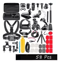 58 En 1 Juego De Accesorios Cámara Para Gopro Extreme Sport