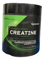 Creatina Monohidrato Micronizada 300gr Sin Sabor