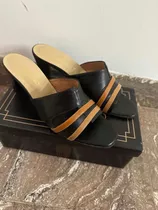 Sandalias Valerio Originales Con Taco Talle 40