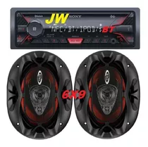 Combo Stereo Sony A400 Bt Usb + Parlantes Boss 6x9 6930 400w
