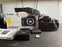 Tij Cuerpo Canon 80d Touch Foto Video Dslr Reflex Caja 