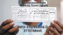 Incapacidades 100 % Originales 