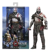 Kratos Figura De Acción 19cm God Of War 4 Con Accesorios