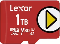 Lexar Play Tarjeta Microsdxc Uhs-i De 1tb, Hasta 150 Mb