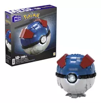 Mega Pokémon Juguete De Construcción Gran Pokébola Jumbo