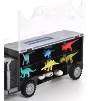 Camión Transportador Dinosaurios Maleta Incluye Dinosaurios
