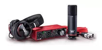 Focusrite Scarlett Studio Set Grabacion 2i2 Audio