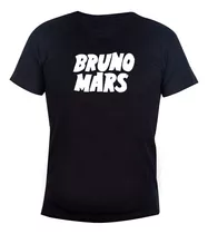 Remera Algodón Unisex Bruno Mars