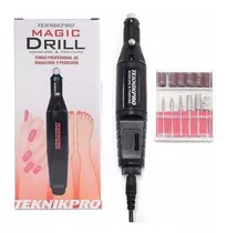 Teknikpro Magic Drill Torno Manicuria Uñas 20 Mil Rpm 6c