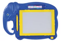 Brinquedo Educativo Lousa Magnética Infantil Com Caneta    Cor Azul