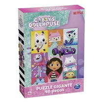 Quebra-cabeça Gigante 48 Peças Gabbys Dollhouse 4373 Grow