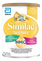 Leche De Fórmula En Polvo Sin Tacc Abbott Similac Neosure En Lata De 370g - 0  A 12 Meses