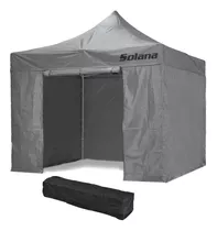 Gazebo Plegable Solana Sol-s4.1-gr 3m X 3m X 2.5m - Gris Oscuro