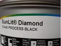 Tinta Litográfica Negra De Diamond X 1.0 Kg