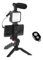 Kit Grabar Video Estabilizador Cámara Reflex Trípode Celular