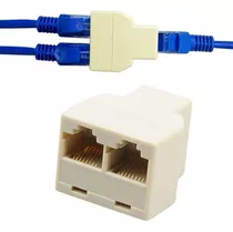 Adaptador Emenda Rede Rj45 1 Fêmea P/ 2 Fêmeas Lt-ad010