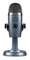 Micrófono Blue Yeti Nano Condensador Omnidireccional Color Shadow Grey