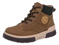 Botin Casual De Yuyin Para Joven Camel 23170 T6