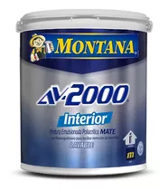 Pintura Caucho Mate Interior Blanco Av-2000 Montana 