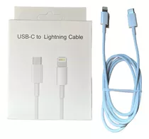Cable De Datos Y Carga Usb - C A Lightning Para iPhone 90cm