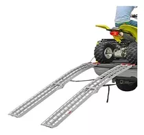 2 Rampas Aluminio Escalera 750lb Rzr Cuatrimoto Remolque