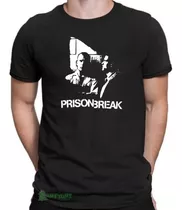 Camiseta Prison Break Série Michael Scofield Camisa 