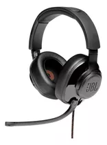 Headset Gamer Com Fio E Microfone Quantum 300 Preto Jbl Cor Da Luz N/a