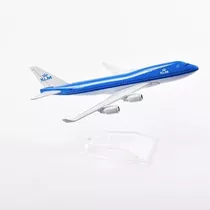 Avião Klm Miniatura Boeing Airbus Modelos Em Metal Coleção