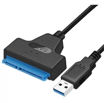 Cable Adaptador Usb-3 A Sata 6gbps Para Hdd/ssd 2.5  Mac/pc