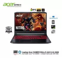 Laptop Acer Nitro-5 Core I5-10300h 8gb 512gb 15.6fhd Gtx 4gb