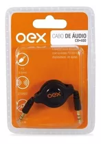 Cabo Retratil De Audio P2 Oex Cb400  Oex -  80 Cm