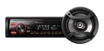 Pioneer Autoestereo Y Parlantes 6  Mxt-286bt Combo