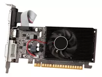 Placa Gráfica Para Desktop, Placa De Vídeo, Gt610 64 Bits